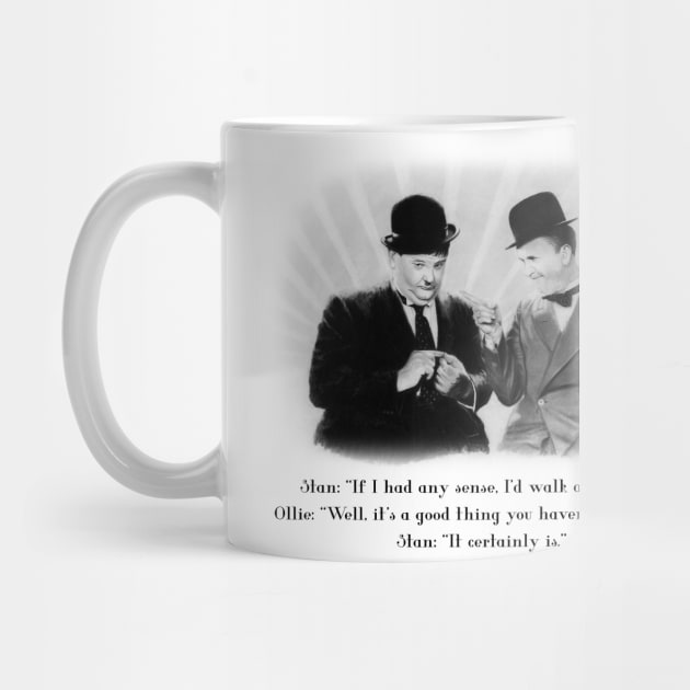 Laurel and Hardy Tee by pencilartist